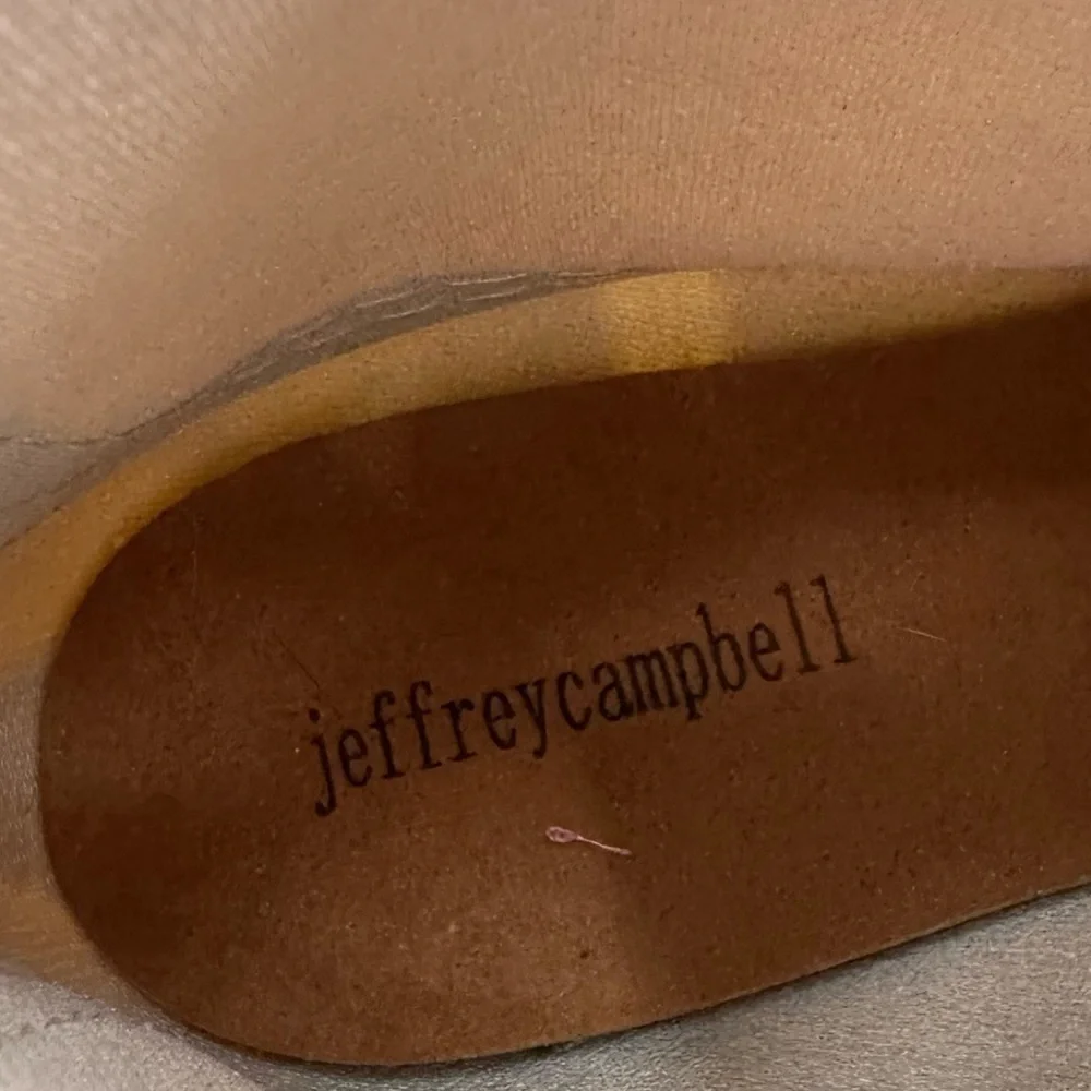 Jeffery Campbell Pleu Platform Lug Rain Boots Women’s Size 10